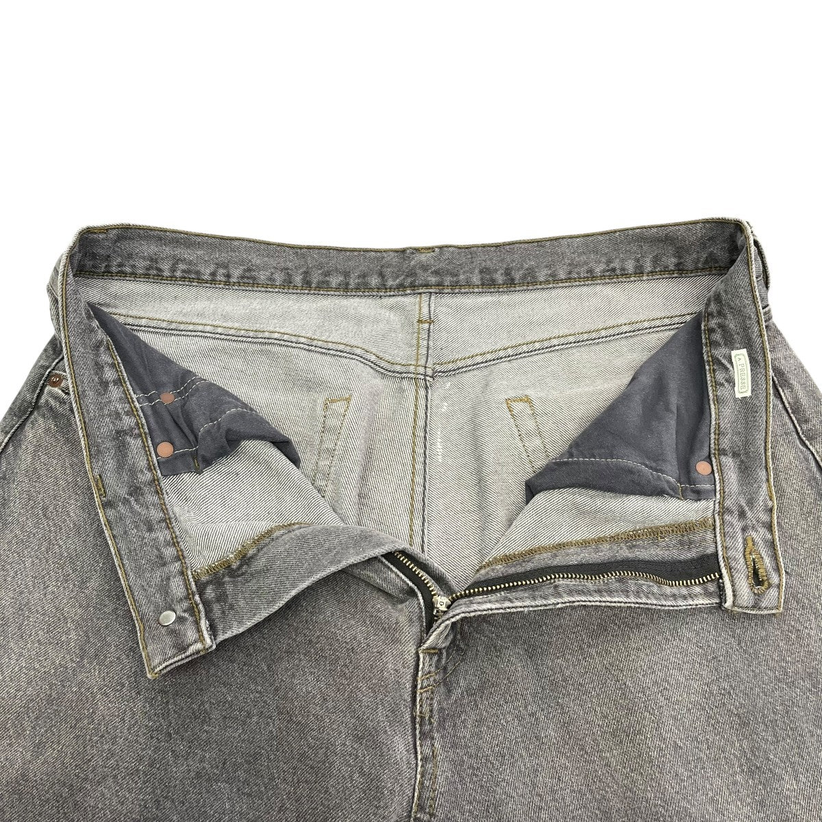 A．PRESSE(アプレッセ) Vintage Gray Denim Pantsデニムパンツ25AAP-04