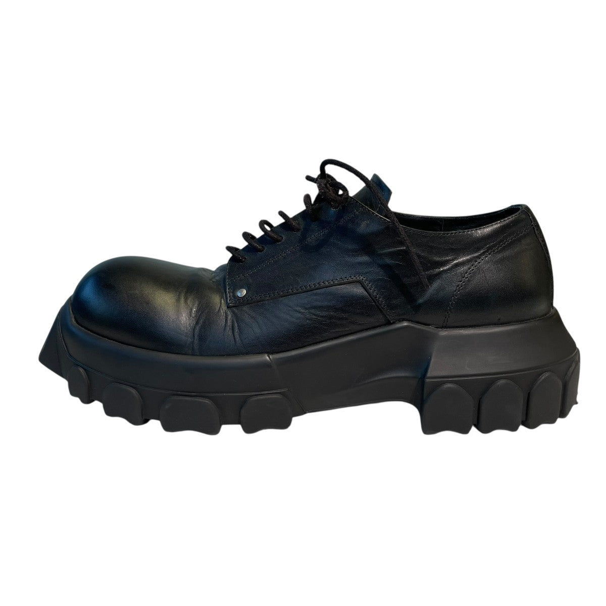 RICK OWENS(リックオウエンス) Lace Up Bozo Tractor Low Shoesレザー