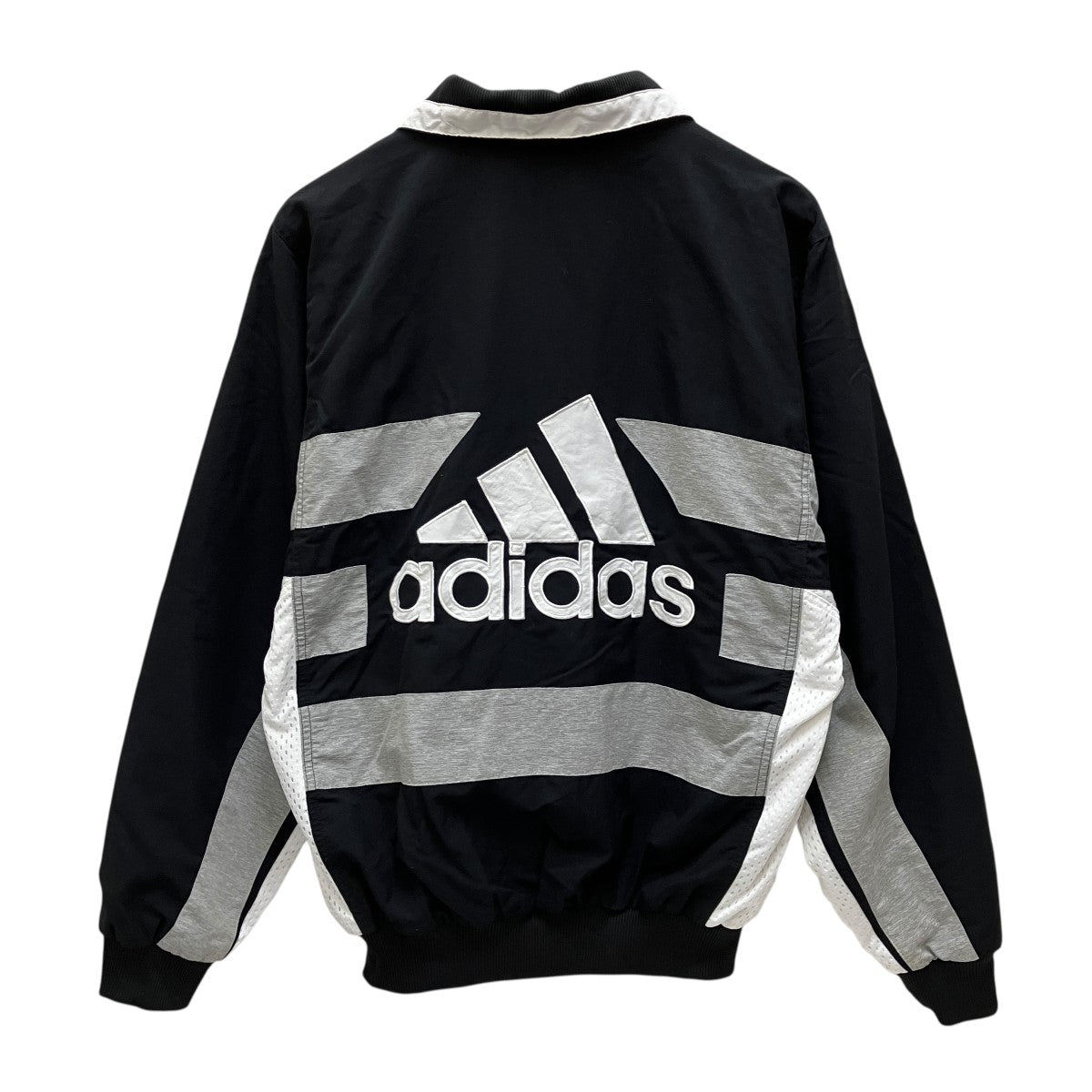adidas(アディダス) 90's vintageトラックジャケット ブラック×グレー