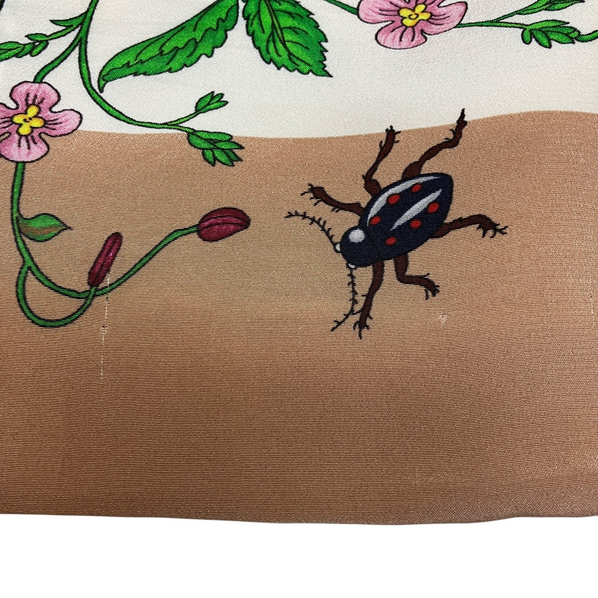 GUCCI(グッチ) 50 YEARS IN JAPAN花柄シルクシャツワンピース358691