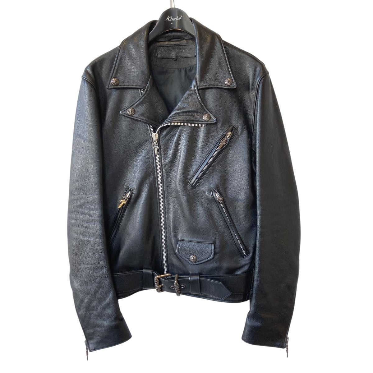 CHROME HEARTS(クロムハーツ) JJ DEAN ダガージップレザーダブル