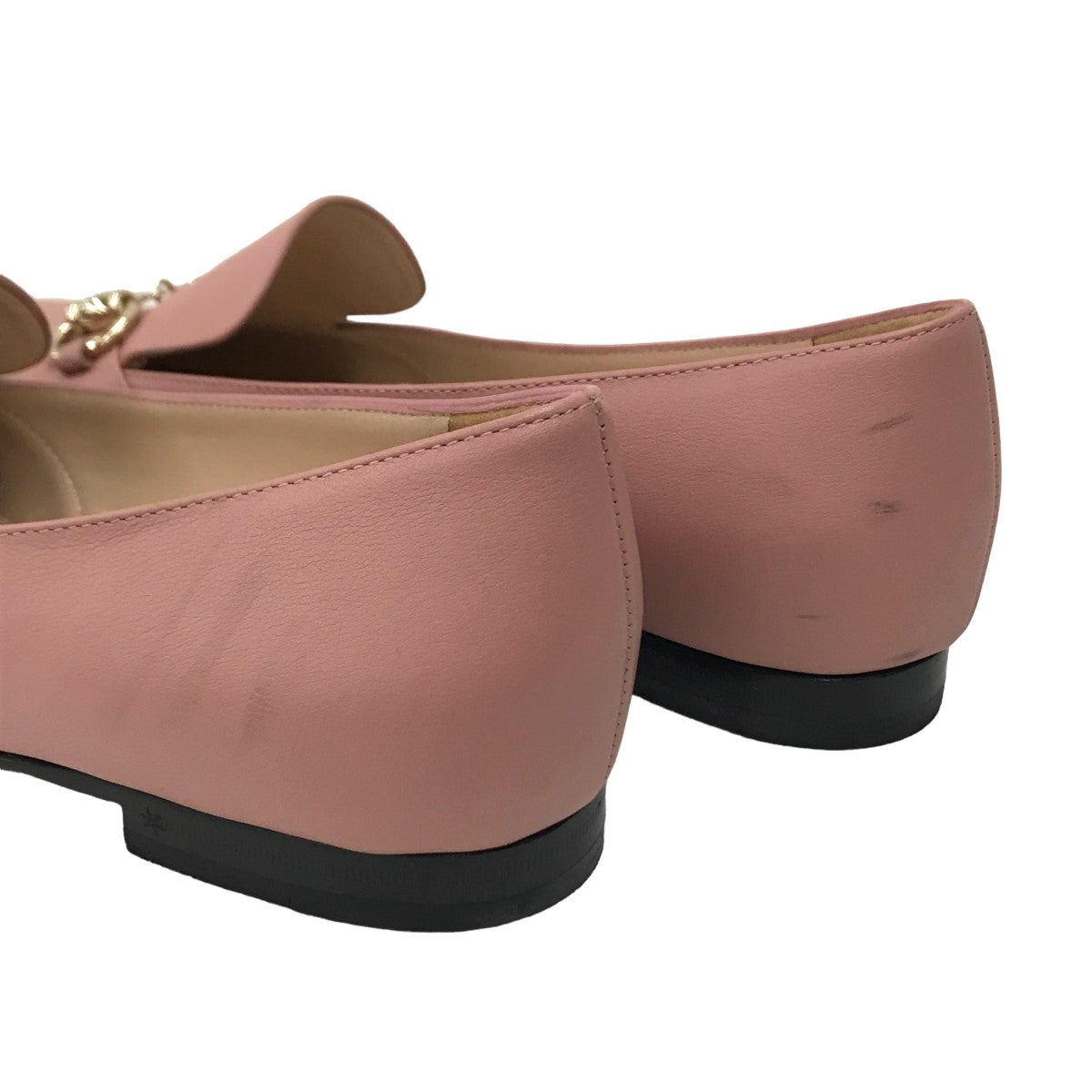 GUCCI(グッチ) ホースビット ローファー 466702 466702 ピンク サイズ