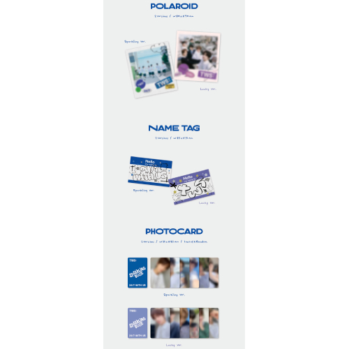 TWS - Sparkling Blue [1st Mini Album/2種のうち1種ランダム発送