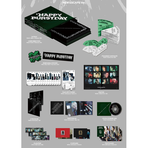 SEVENTEEN - HAPPY BURSTDAY [5th Album/3種のうち1種ランダム発送