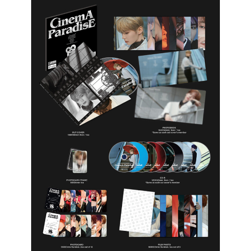 ZEROBASEONE - CINEMA PARADISE [4th Mini Album/DIGIPACK ver./9種の