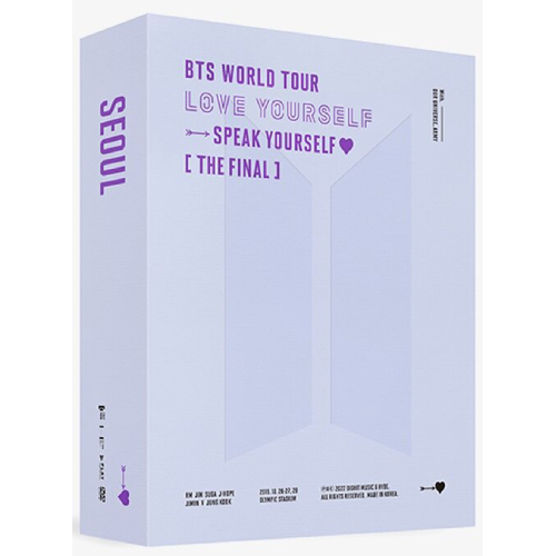 BTS ‐ WORLD TOUR 'LOVE YOURSELF : SPEAK YOURSELF' [THE FINAL] (DVD