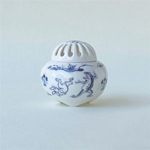 鳥獣戯画香炉 京焼・清水焼 – 香十オンラインショップ