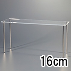 限定品】組立式アクリルテーブル【正方形／高さ8cm】