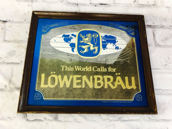 品番6374 パブミラー LOWENBRAU レーベンブロイ ドイツビール