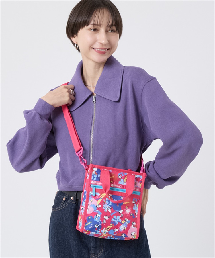 LeSportsac×PEANUTS】MINI N/S TOTE｜ショルダーバッグ/斜め掛け