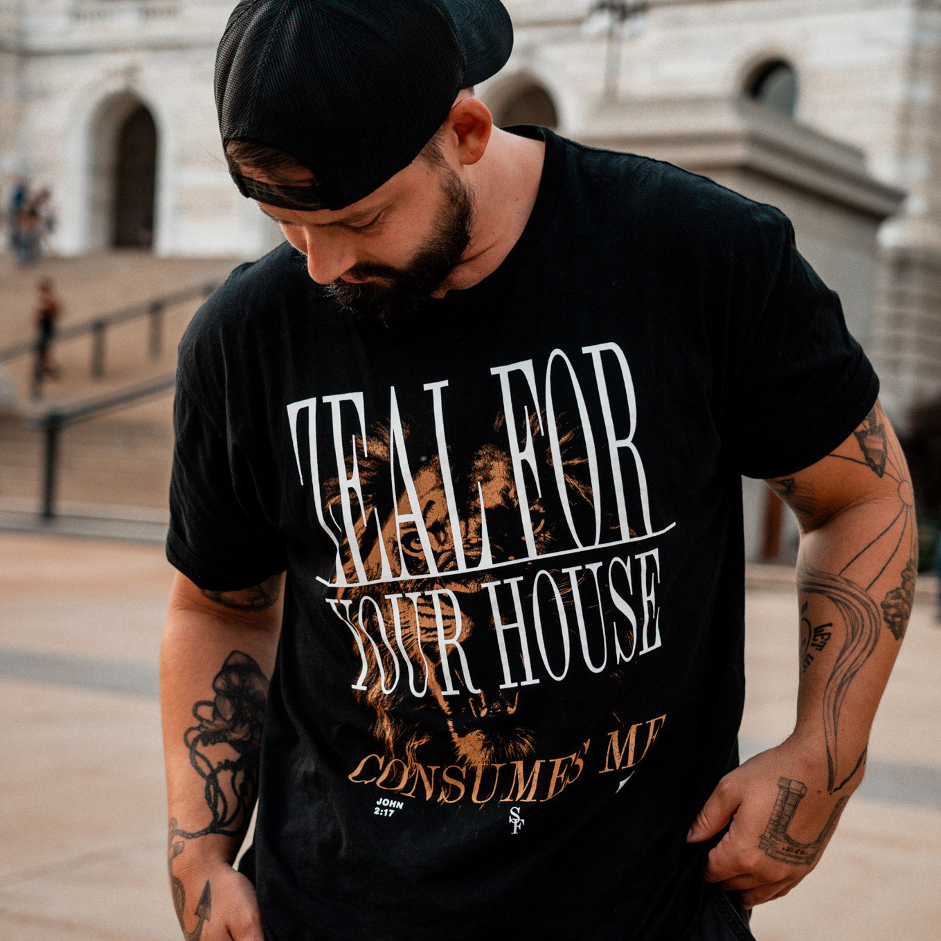 Zeal for Your House Tee – Let Us Worship