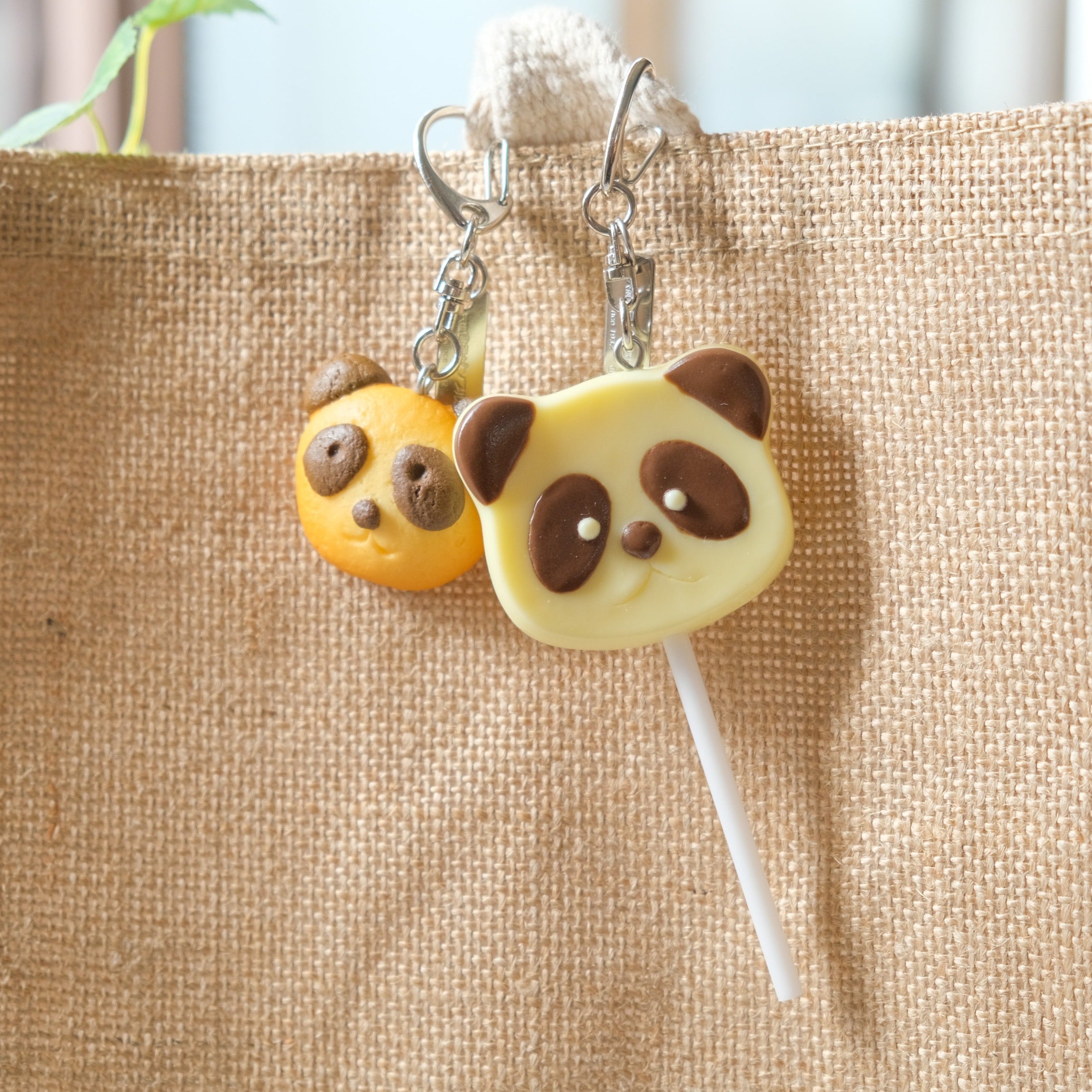 元祖食品サンプル屋「パンダのキーリング 」