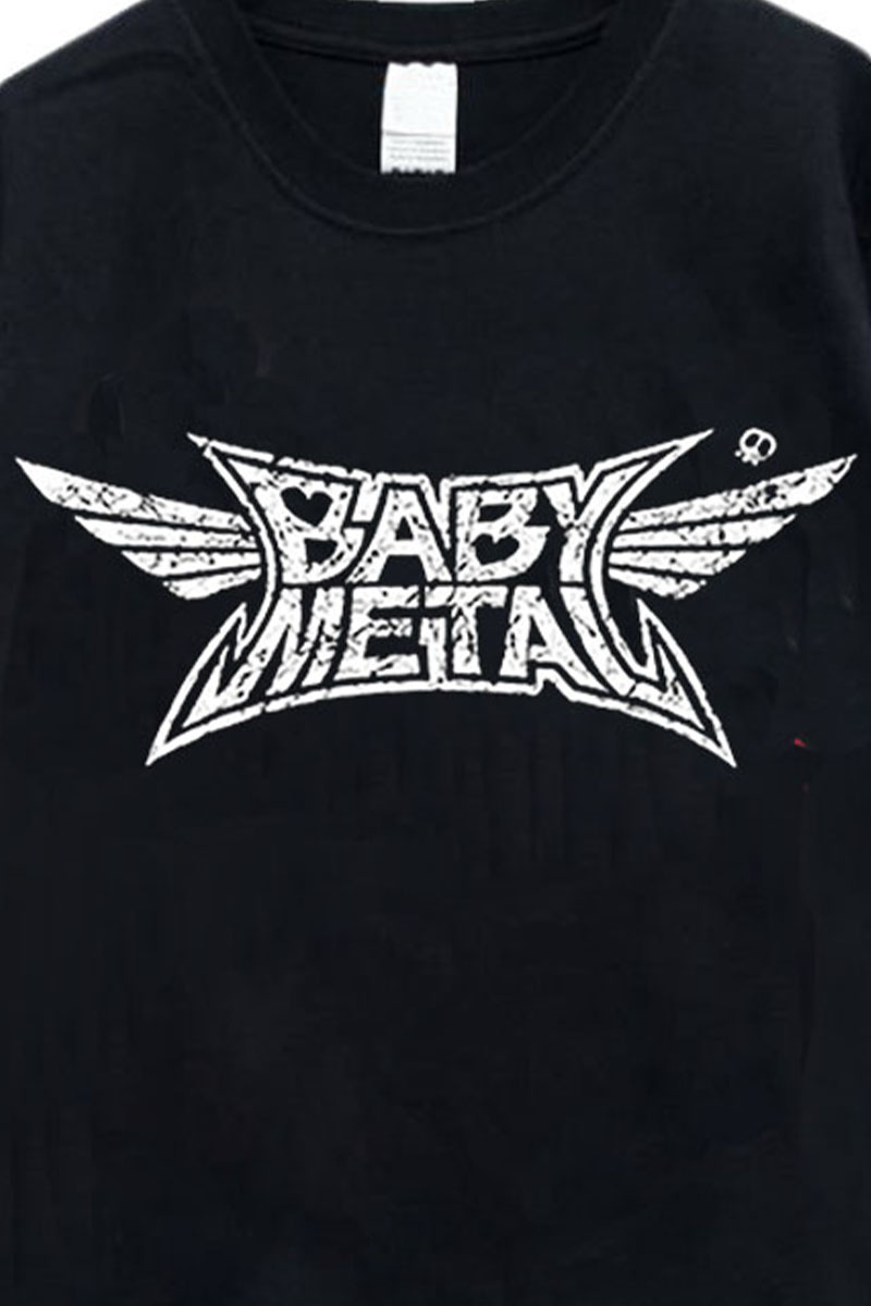 BABYMETAL UNISEX TEE: LOGO / ロックファッション / バンドTシャツ の