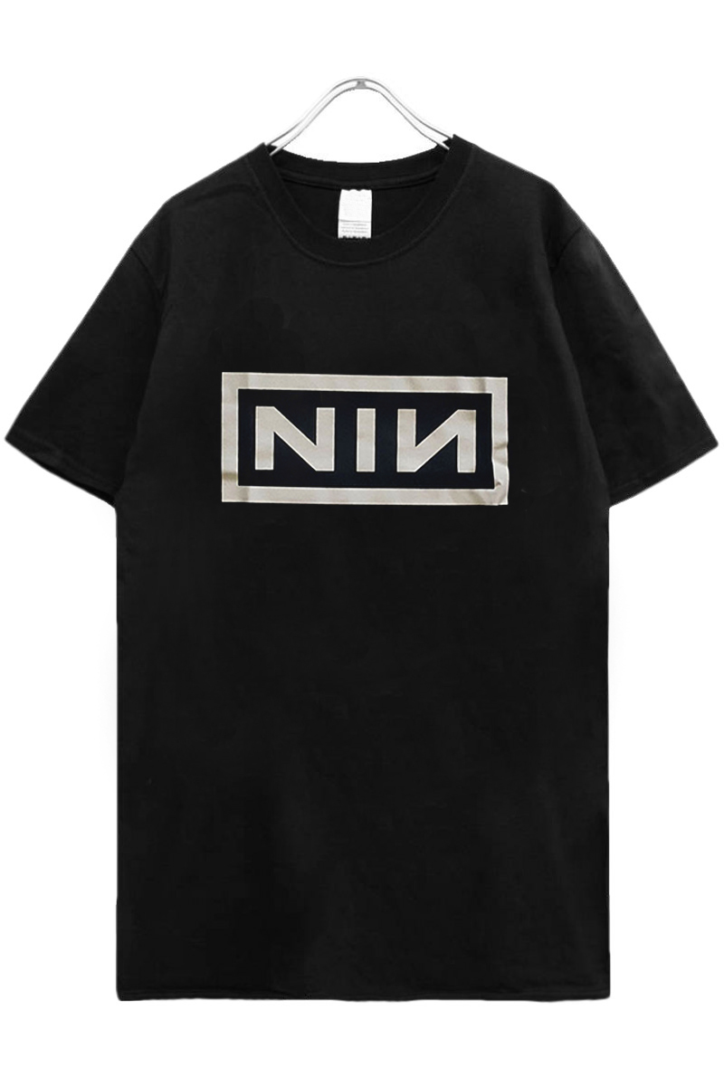 NINE INCH NAILS Unisex Tee: Classic Logo / ロックファッション