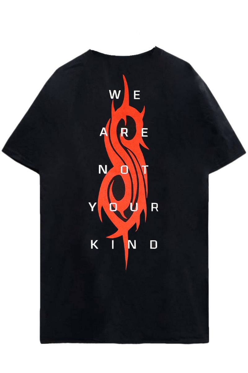 SLIPKNOT UNISEX TEE: WANYK LOGO (BACK PRINT) / ロックファッション