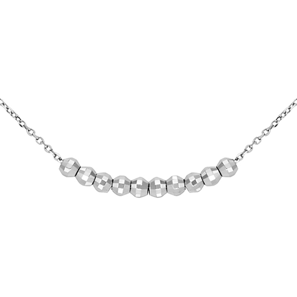 ファセット ミラクル プラチナ シンプルライン〕純プラチナ ネックレス