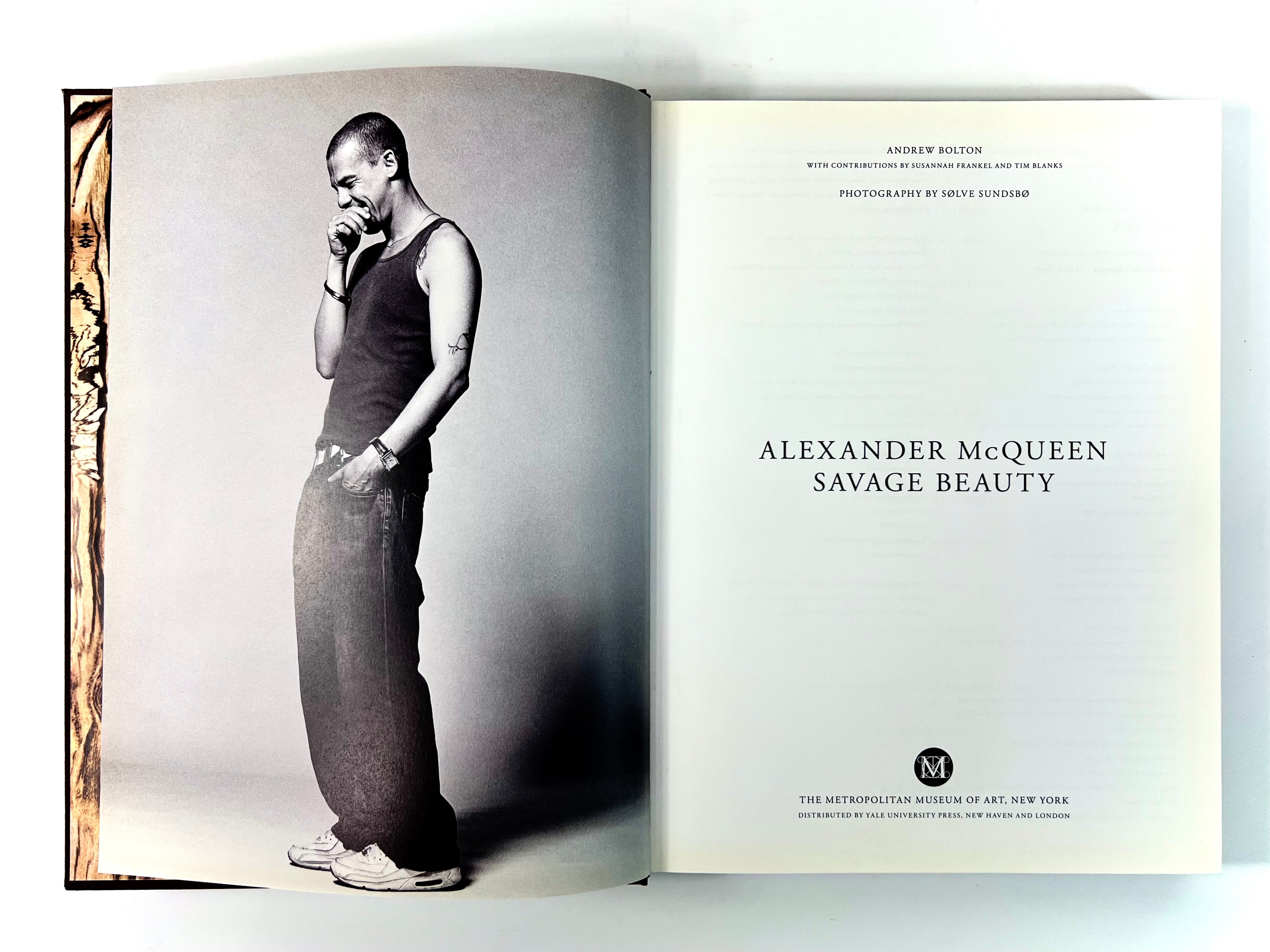 MCQUEEN, Alexander. Savage Beauty. – Glenn Horowitz Bookseller