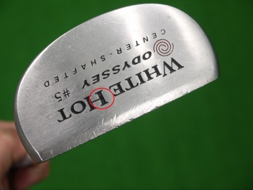 激レア 2ドット】オデッセイ ホワイトホット#5センターシャフト【足立