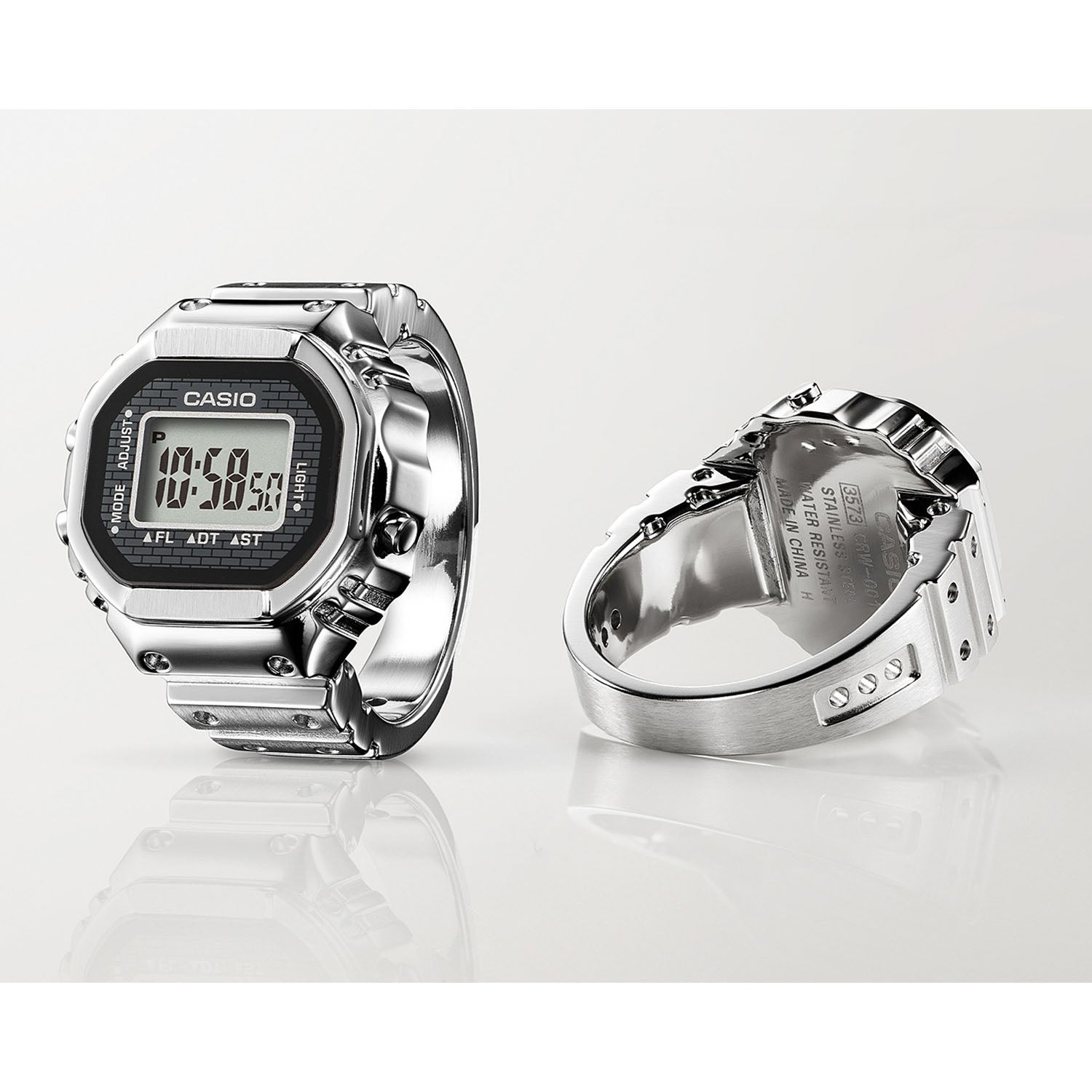 カシオ】CASIO WATCH 50TH ANNIVERSARY / CASIO RING WATCH / CRW-001