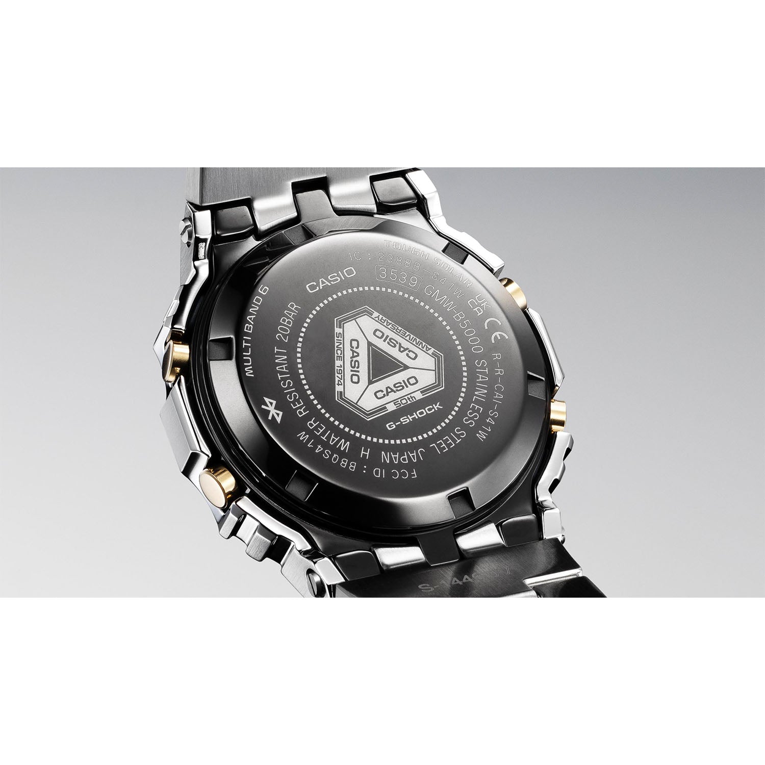 Gショック】CASIO WATCH 50TH ANNIVERSARY / GMW-B5000SS-2JR – GQ SHOP