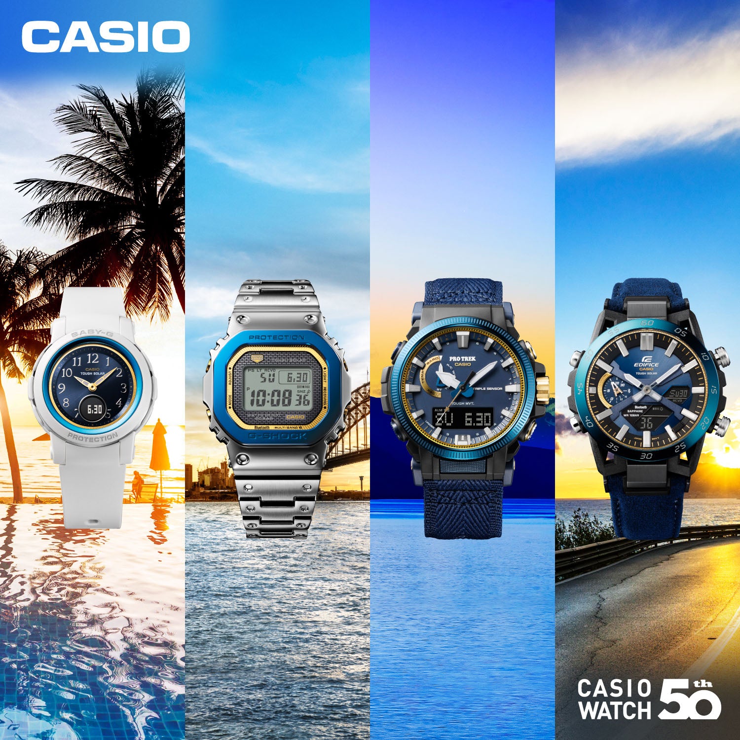 Gショック】CASIO WATCH 50TH ANNIVERSARY / GMW-B5000SS-2JR – GQ SHOP