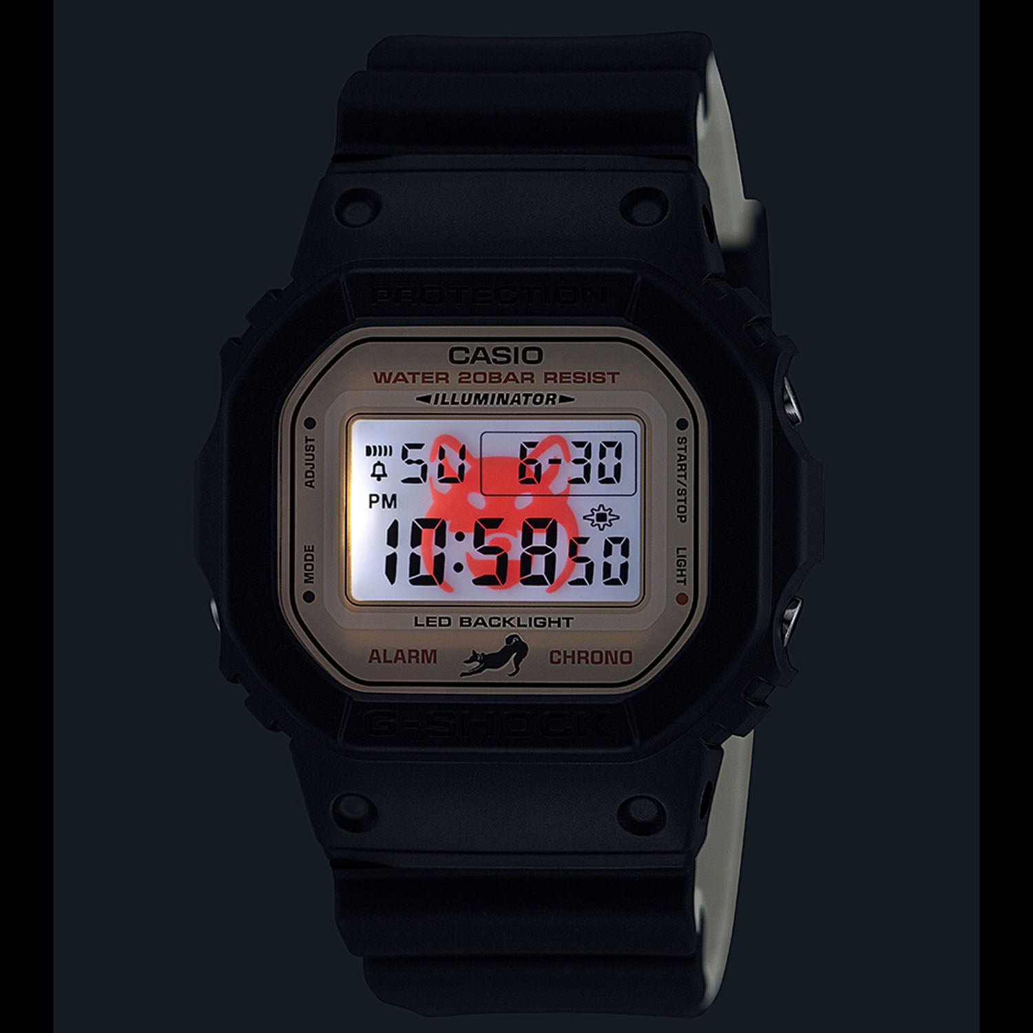 Gショック】柴犬（しばいぬ） / DW-5600SHB-1JR – GQ SHOP