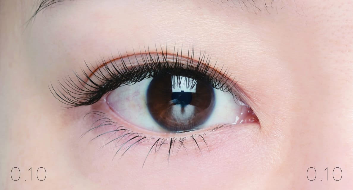 ブラック】Mix フラットマットラッシュ｜AUDREY Collection