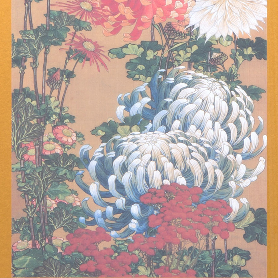 額絵 菊（双幅） 2枚セット – Shop of Hokusai ｜ 北斎館ネットショップ