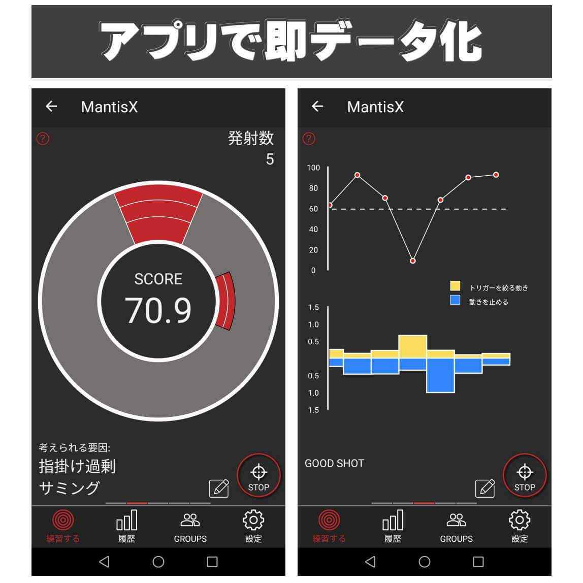 Mantis X10 ELITE シューティング トレーニング タクトレ 射撃訓練