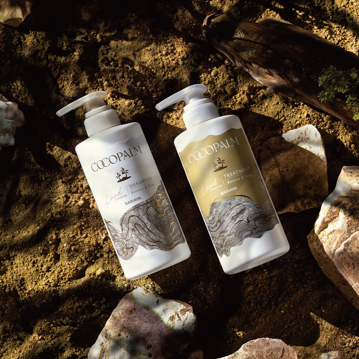 サラヤ｜ココパーム ランドエッセンス シャンプー 380mL 詰替用