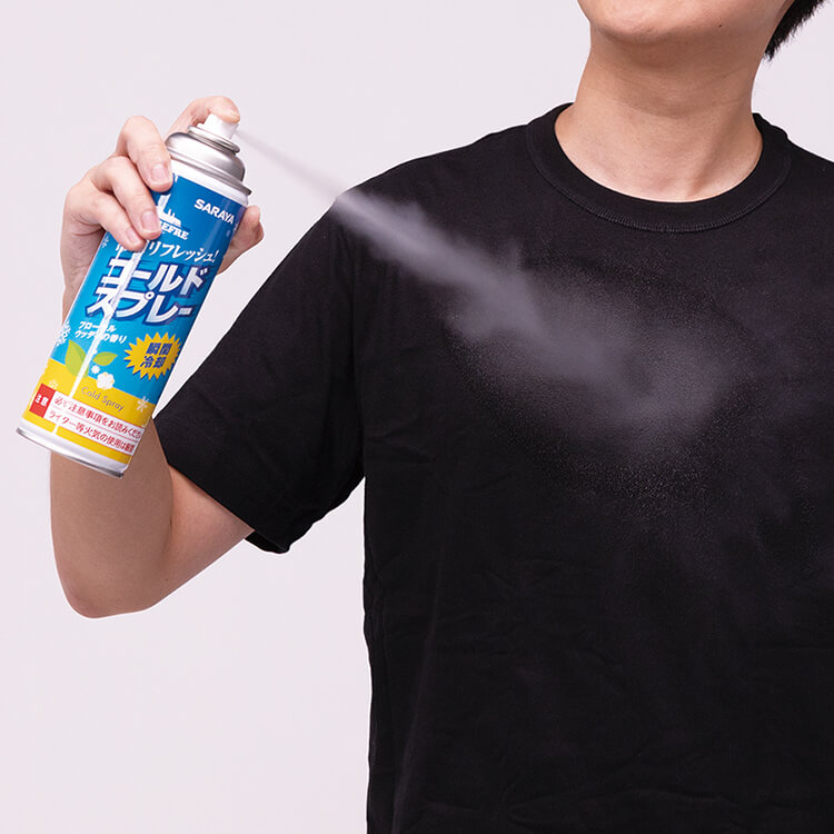 サラヤ｜クールリフレ コールドスプレー フローラルウッディの香り