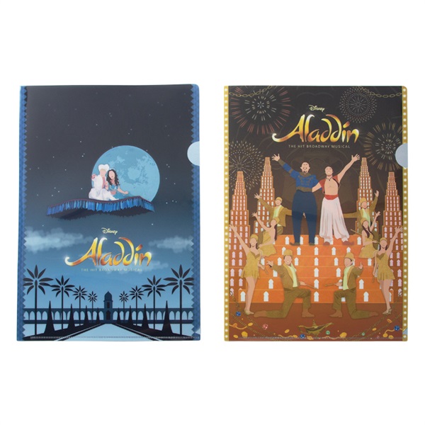 アラジン クリアファイル（フライングカーペット＆フレンドライクミー