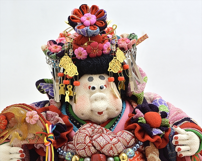 和雑貨 四季彩堂 オンラインショップ / 古布創作人形 おひなちゃま ミニ