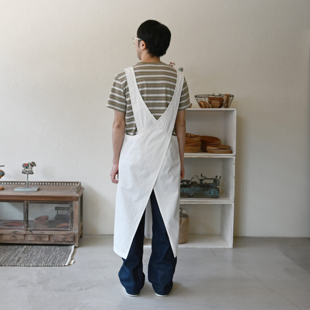 OCコンフォートエプロン ホワイト - 【シサム工房 公式OnlineStore