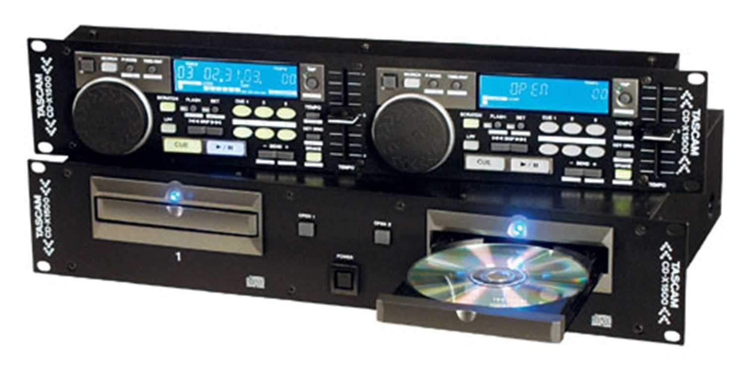 Tascam CDX1500 Dual CD Player