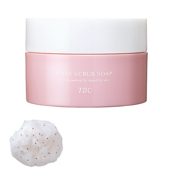 TBC ボディスクラブソープ_300g(フレッシュローズの香り): TBCボディ