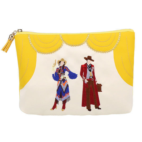 刺繍ポーチ／月組『ゴールデン・リバティ』『PHOENIX RISING』: グッズ