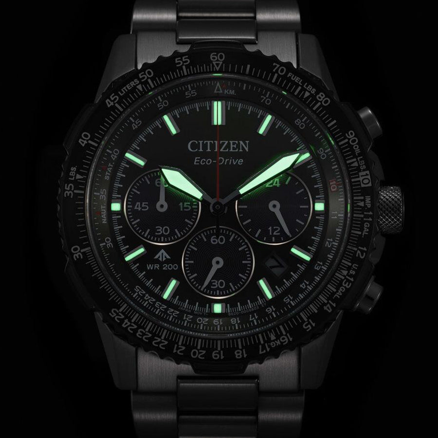 シチズン プロマスター スカイシリーズ エコ・ドライブ クロノグラフ