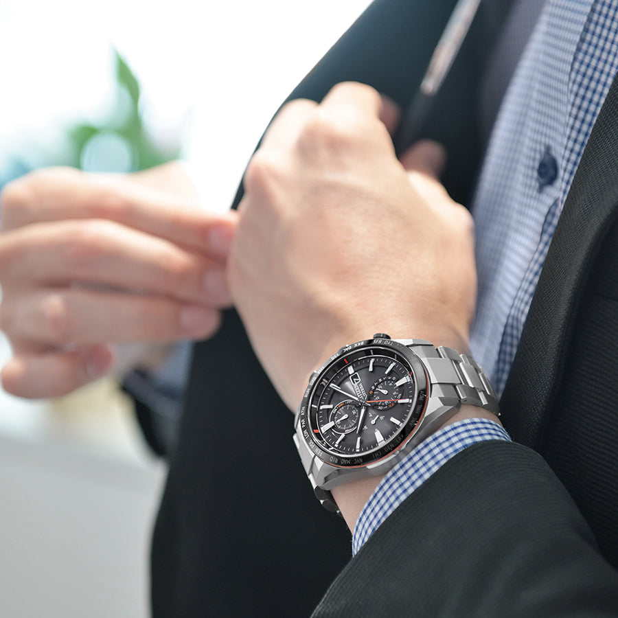 シチズン アテッサ アクトライン AT8189-61E メンズ ソーラー 電波