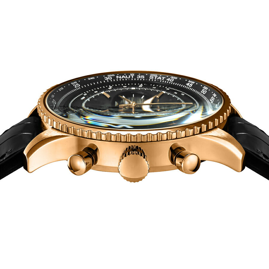 エンジェルクローバー タイムクラフトソーラー クロノグラフ NTS44PBK