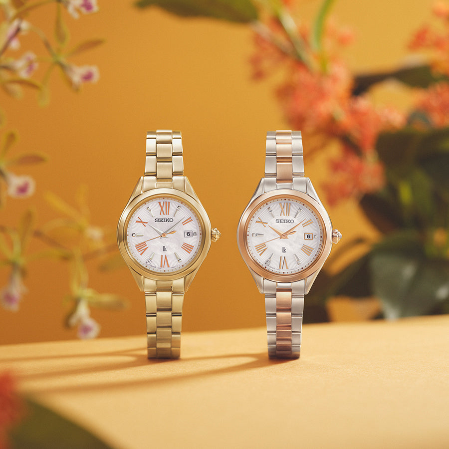 セイコー ルキア LUKIA Grow 金木犀 SSQW098 レディース ソーラー電波