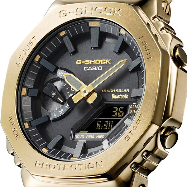 G-SHOCK フルメタル オクタゴン ゴールド GM-B2100GD-9AJF メンズ