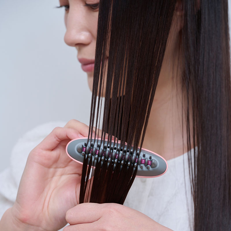 イコエル イオンコームアイロン【期間限定価格】(ペールアクア): 美容