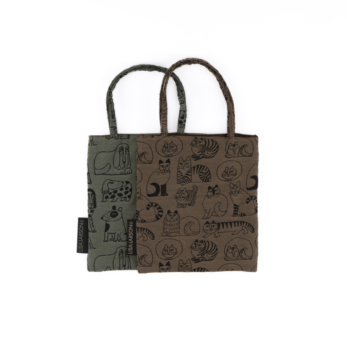 ミニトートバッグ（スケッチいぬたち）