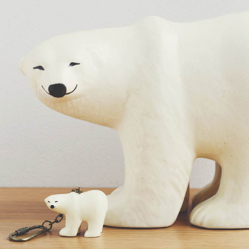 キーホルダー（しろくま）