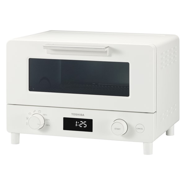 東芝 オーブントースター HTR-W7(W)((W)ミルキーホワイト): 家電商品