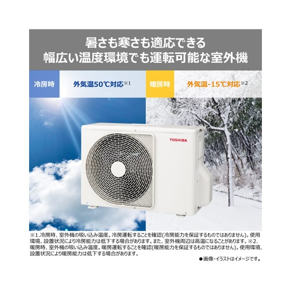 東芝 エアコン 大清快 RAS-U562DZ(W)set: 家電商品｜東芝ライフ