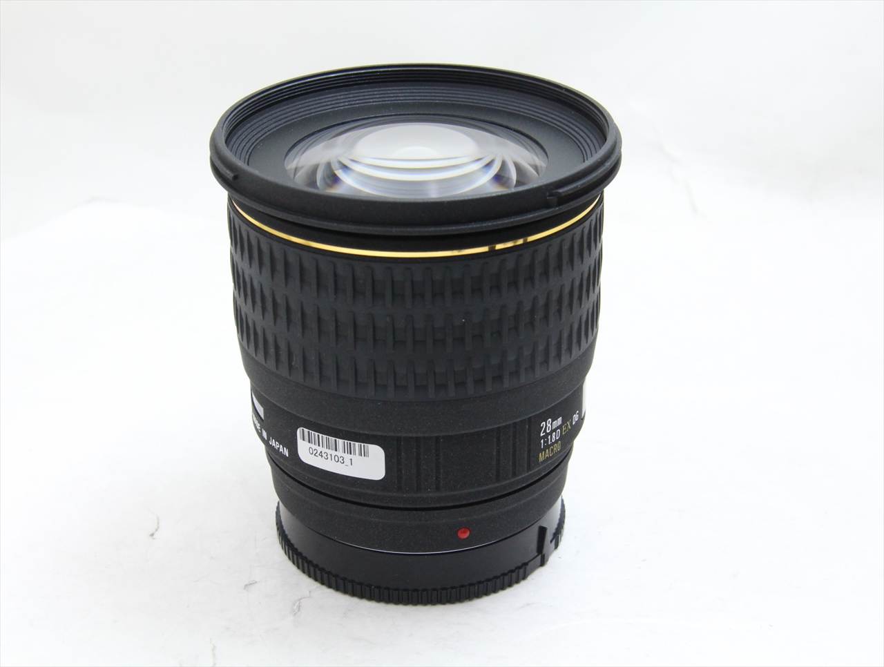 トップカメラオンライン / 【中古】 シグマ(sigma) 28mm F1.8D EX DG