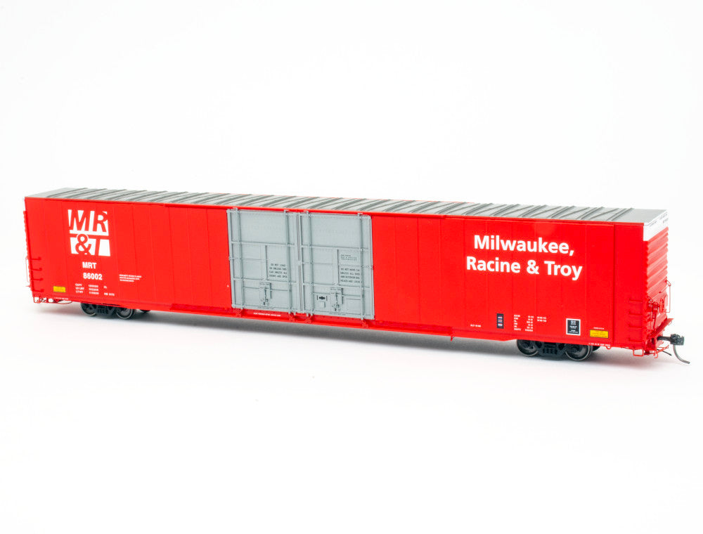 Milwaukee, Racine & Troy HO Scale Greenville Boxcar - Road Number