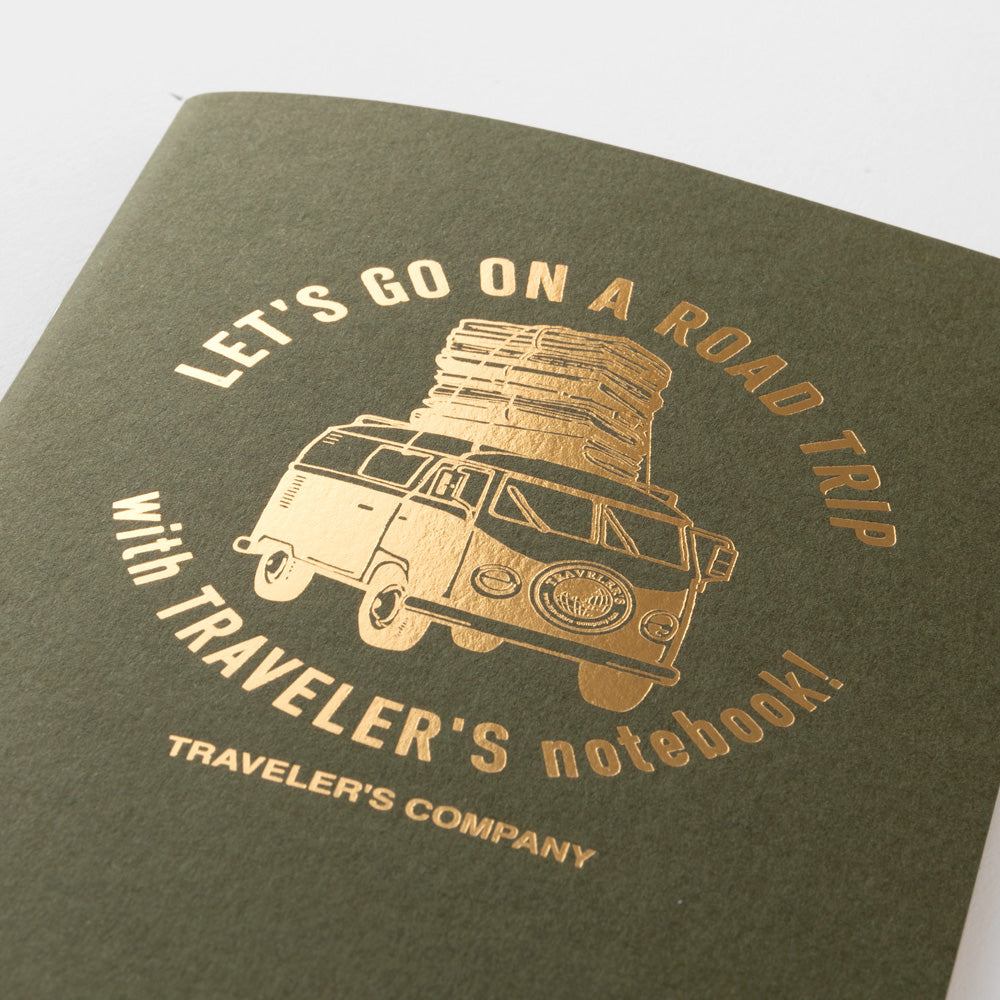 TRAVELER'S notebook Brown ROAD TRIP – TRAVELER'S COMPANY USA